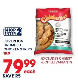 Econo Foods Sovereign Crumbed Chicken Strips offer