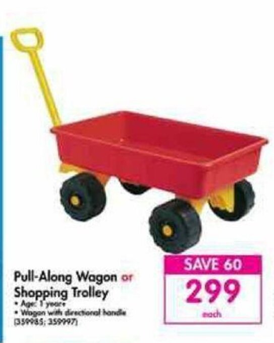 PullAlong Wagon or Shopping Trolley offer at Makro