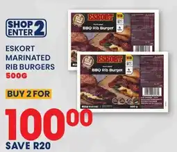 Econo Foods Eskort Marinated Rib Burgers offer