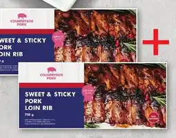 Econo Foods Countryside Pork Sweet & Sticky Pork Loin Rib offer