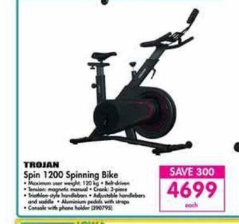 Makro Trojan - Spin 1200 Spinning Bike offer