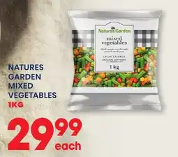 Econo Foods Natures Garden mixed vegetables offer