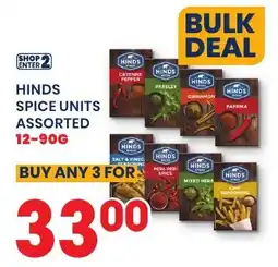 Econo Foods HINDS SPICE UNITS ASSORTED offer