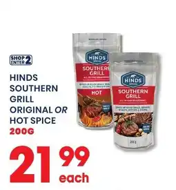 Econo Foods Hinds Southern Grill Original or Hot Spice offer