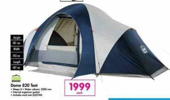 Makro Camp Master - Dome 820 Tent offer