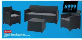 Makro Keter Emma 5-Seater Lounge Set offer