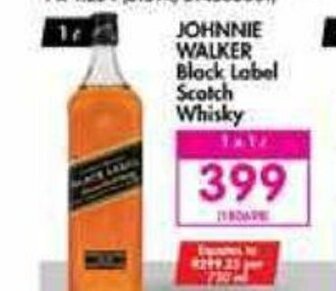 Makro Johnnie Walker Black Label Scotch Whisky 1L offer