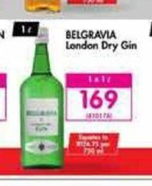 Makro Belgravia London Dry Gin offer