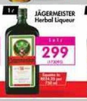 Makro Jagermeister Herbal Liqueur offer