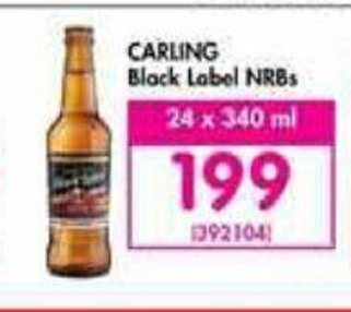 Makro Carling Black Label NRBs offer