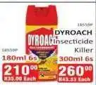 KitKat Cash and Carry DYROACH Insecticide Killer 180ml 6s offer