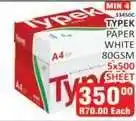 KitKat Cash and Carry Typek Paper White 80GSM offer