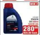 KitKat Cash and Carry ENGEN Oil 500ml SAE40 10s offer