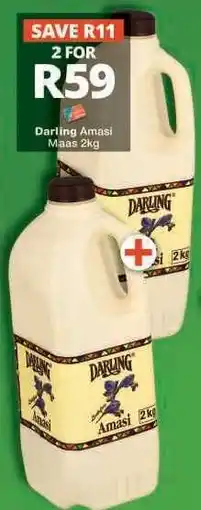 Checkers DARLING AMASI MAAS 2kg offer