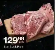 Checkers Beef Steak Pack offer