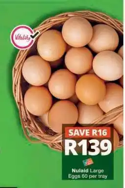 Checkers NULAID LARGE EGGS offer