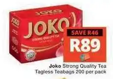 Checkers Joko Strong Quality Tea offer