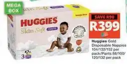 Checkers Huggies Gold Disposable Nappies offer