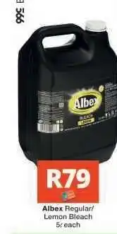 Checkers ALBEX REGULAR/LEMON BLEACH offer