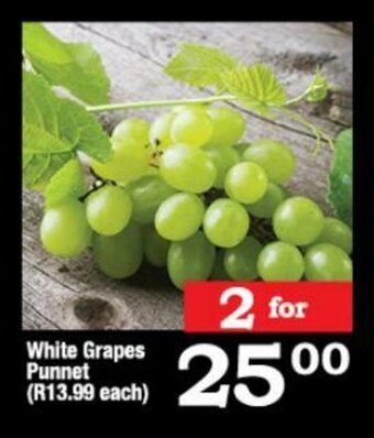 White Grapes Punnet