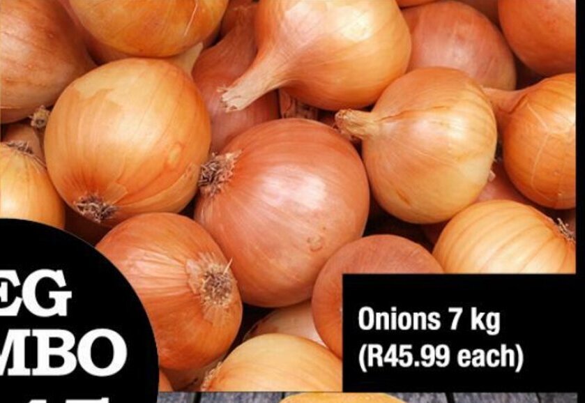Onions 7kg offer at Oxford Freshmarket