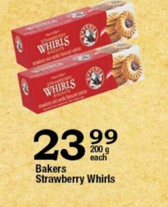 Oxford Freshmarket Bakers Strawberry Whirls 200g offer