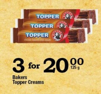 Oxford Freshmarket Bakers Topper Creams offer