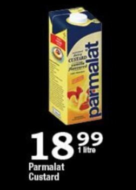 Oxford Freshmarket Parmalat Custard 1 Litre offer