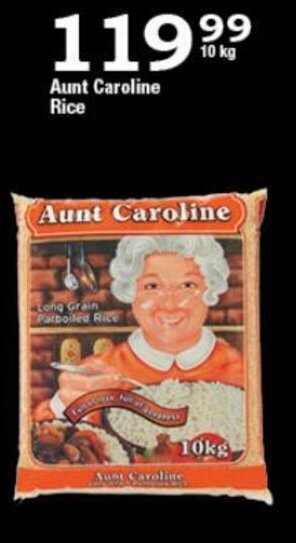 Oxford Freshmarket Aunt Caroline Rice 10kg offer