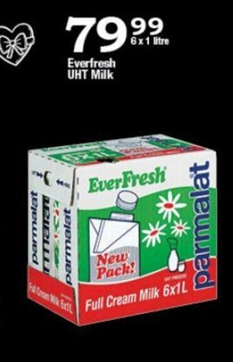 Oxford Freshmarket Everfresh UHT Milk 6 x 1 Litre offer