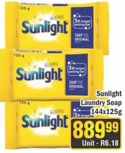 J&E Cash and Carry Sunlight Laundry Soap offer