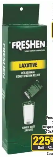 J&E Cash and Carry FRESHEN LAXATIVE offer