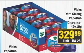 J&E Cash and Carry Vicks VapoRub offer