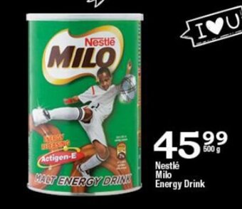 Oxford Freshmarket Nestle Milo Energy Drink 500g offer