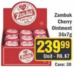J&E Cash and Carry Zambuk Cherry Ointment offer