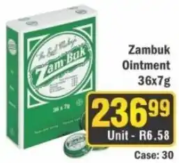 J&E Cash and Carry Zambuk Ointment offer