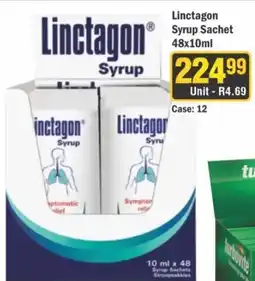 J&E Cash and Carry Linctagon Syrup Sachet offer