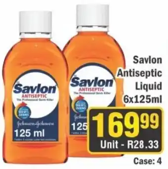 J&E Cash and Carry Savlon Antiseptic Liquid offer