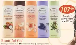 J&E Cash and Carry Bramley Body Lotions Assorted offer