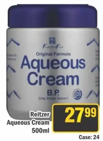 J&E Cash and Carry Reitzer Aqueous Cream offer
