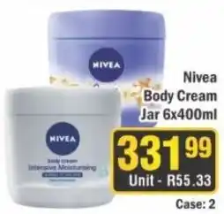 J&E Cash and Carry Nivea Body Cream offer
