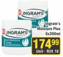 J&E Cash and Carry Ingram's Moisture Plus offer