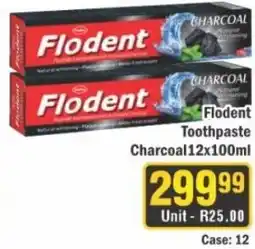 J&E Cash and Carry Flodent Toothpaste Charcoal offer