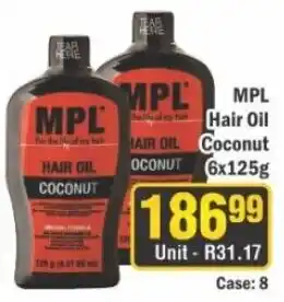 J&E Cash and Carry MPL Hair Oil Coconut offer