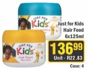 J&E Cash and Carry Just for Kids Hair Food offer