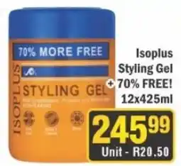 J&E Cash and Carry Isoplus Styling Gel offer