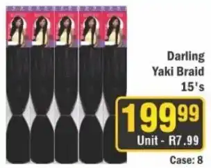 J&E Cash and Carry Darling Yaki Braid offer