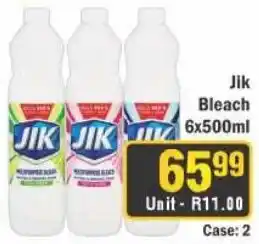 J&E Cash and Carry Jik Bleach offer