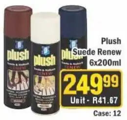 J&E Cash and Carry Plush Suede Renew offer