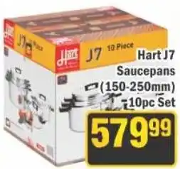 J&E Cash and Carry Hart J7 Saucepans offer